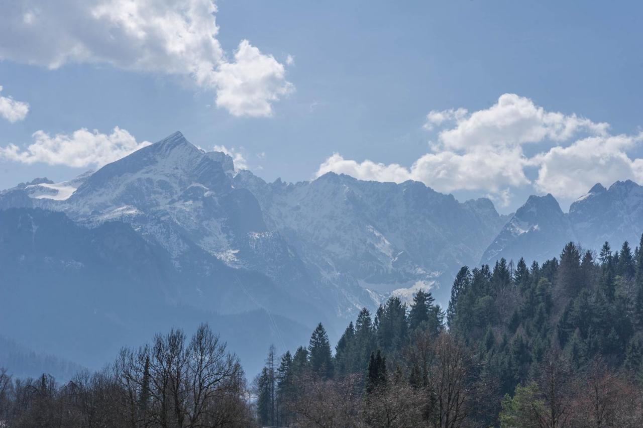 Ferienwohnung Bergpanorama Garmisch-Partenkirchen Buitenkant foto